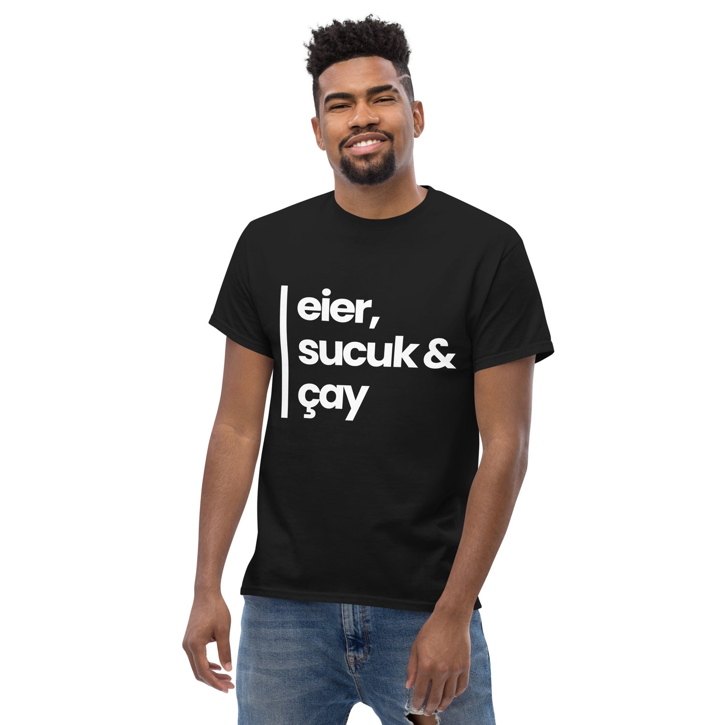 ΞΙΝΜΛLIK Eier, Sucuk & Cay Shirt