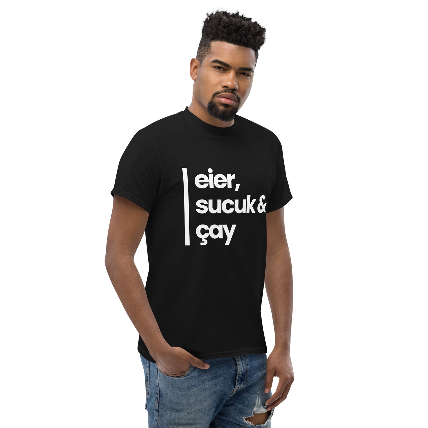 ΞΙΝΜΛLIK Eier, Sucuk & Cay Shirt