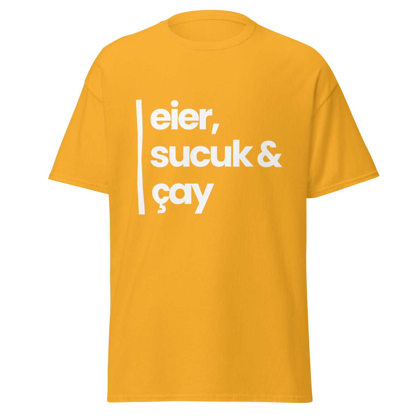ΞΙΝΜΛLIK Eier, Sucuk & Cay Shirt